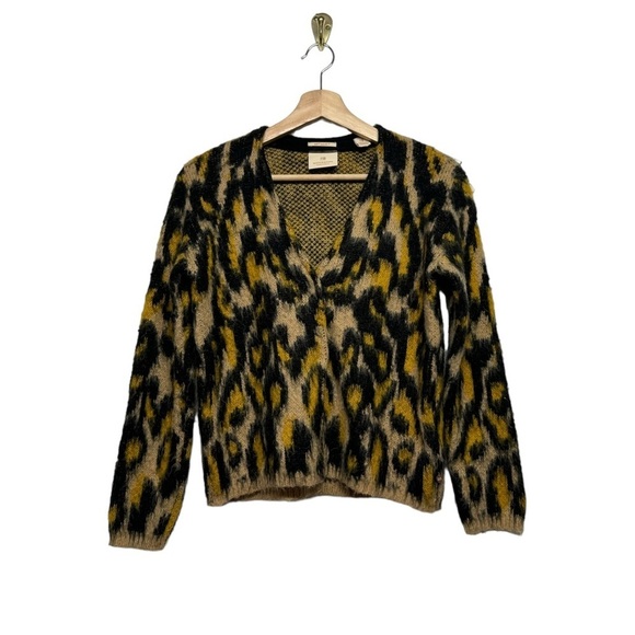 SCOTCH & SODA Animal Print Cardigan Multi 12 - Picture 4 of 11